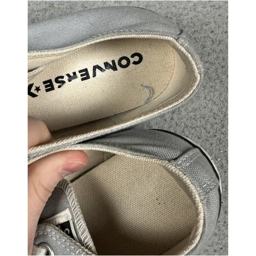 Converse Chuck Taylor All Star Lift Shoes Womens 9 Wolf Grey Platform Sneakers